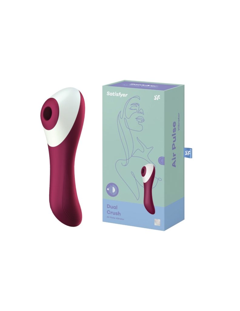 Satisfyer Dual Crush Masa Er Bezdotykowy Do Stymulacji Echtaczki